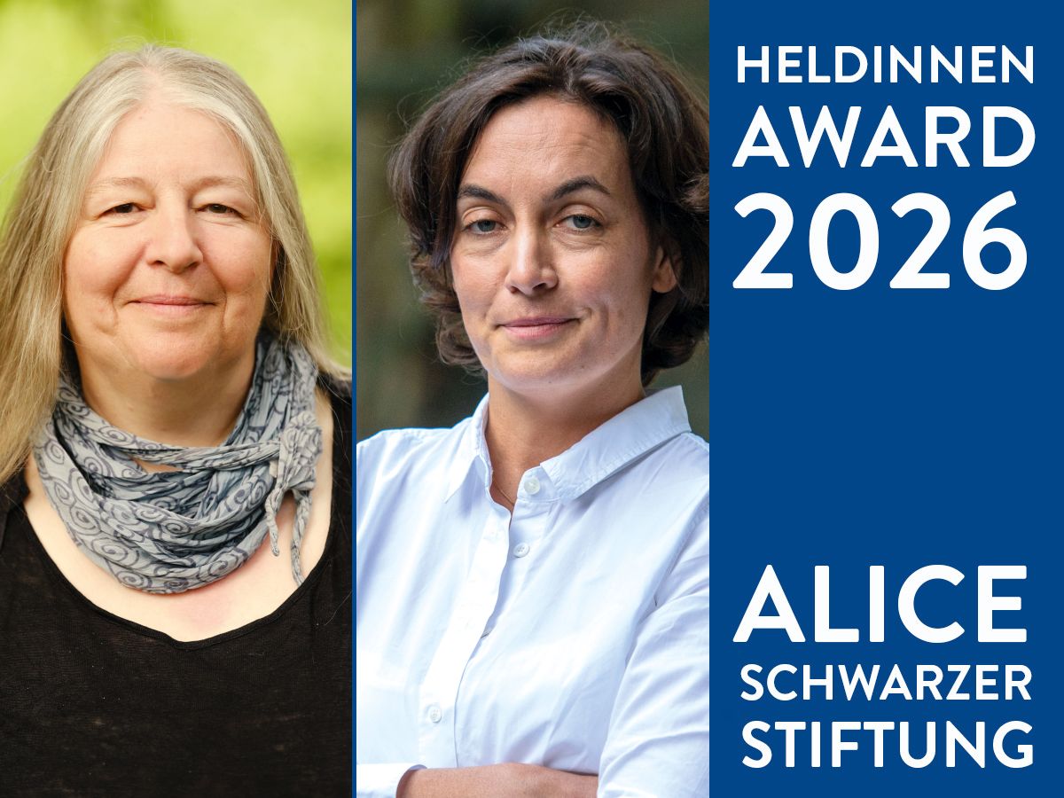 Kirsten Bruchhäuser und Maria Mesrian erhalten den HeldinnenAward 2026